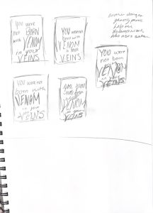 "You were not born with venom in your veins.."
