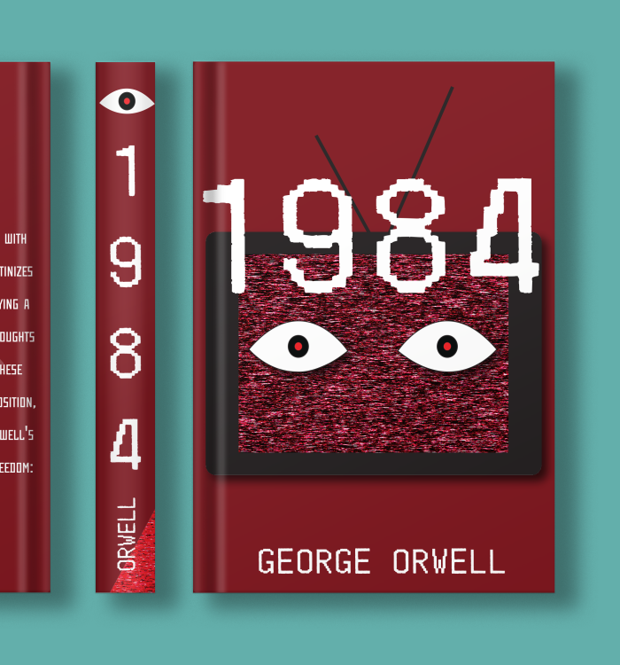 “1984” Book Cover Design